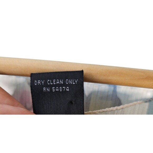 VTG Y2K The Limited Womens M 100% Silk Floral Top Fairy Ethereal Sheer Romantic - Picture 9 of 15